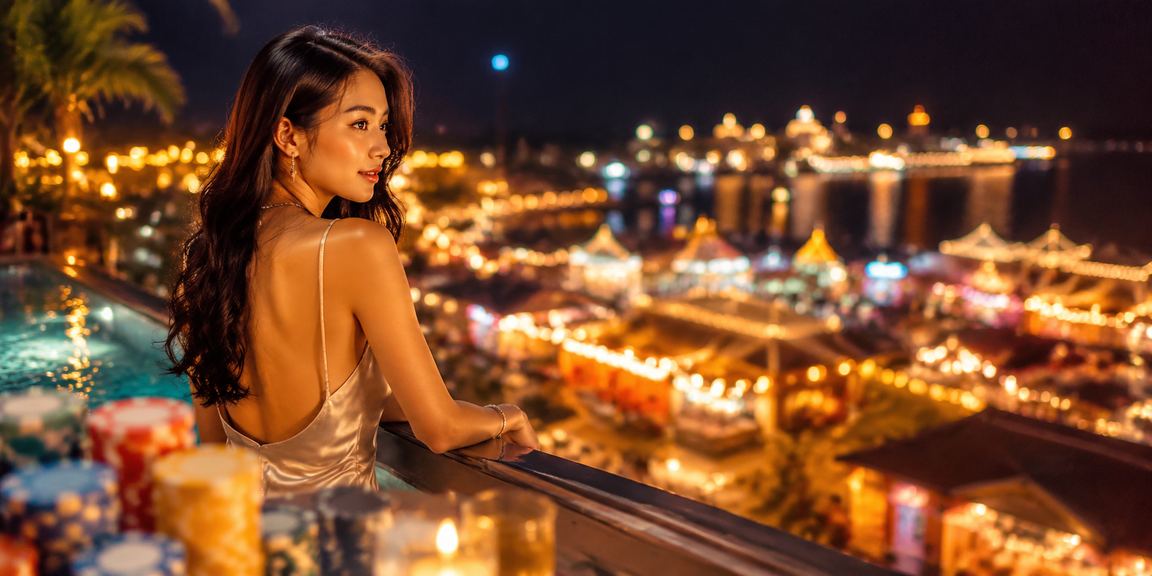 Không khí giải trí về đêm tại chợ đêm Phú Quốc với trò chơi may mắn